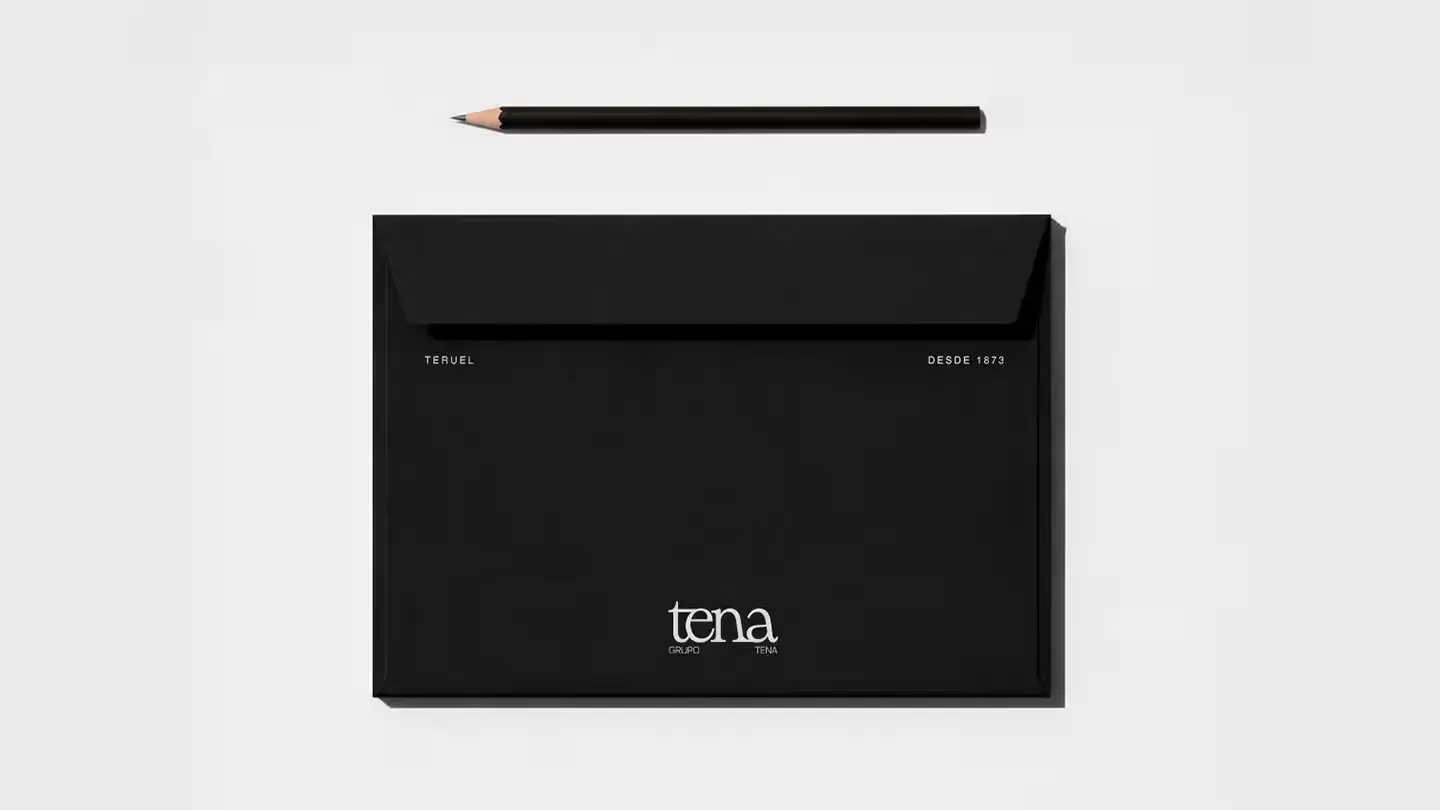 Aplicación corporativa de Grupo Tena en un sobre