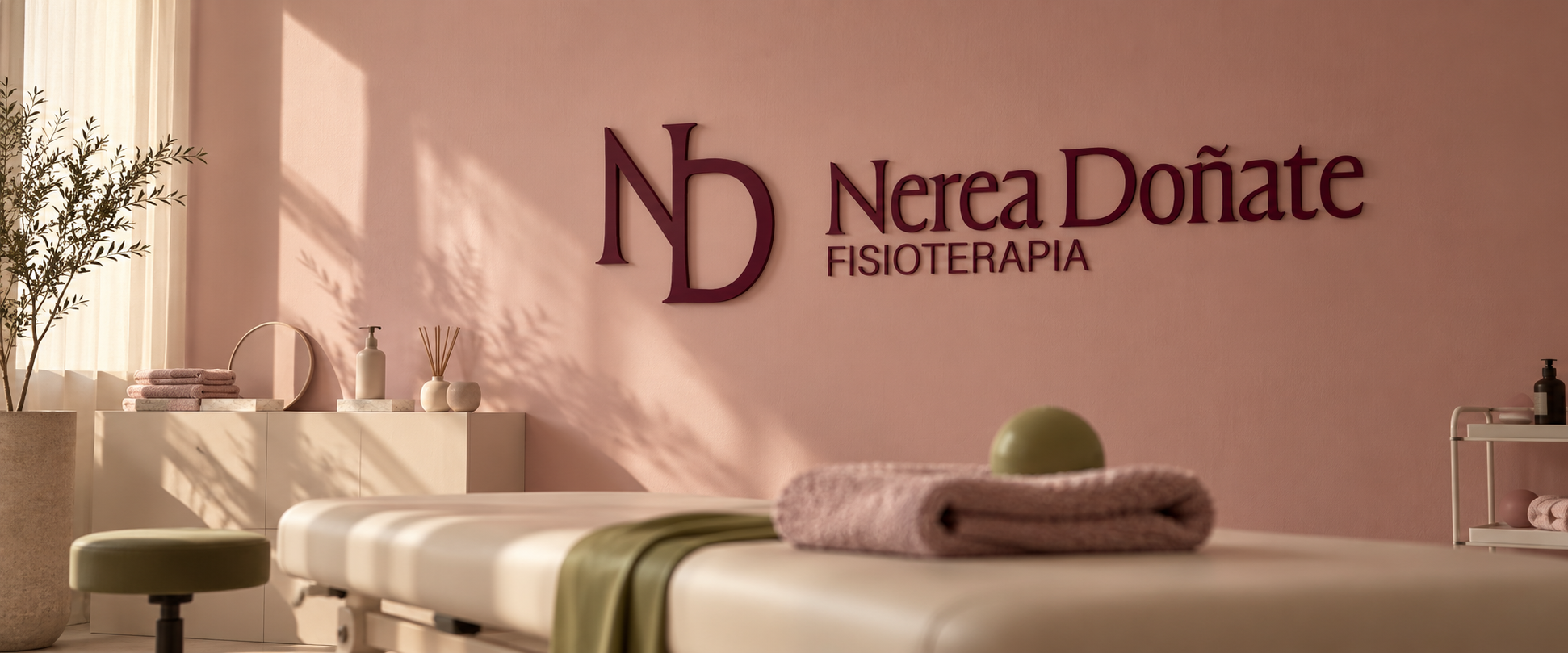 Aplicación de marca Nerea Doñate en clínica